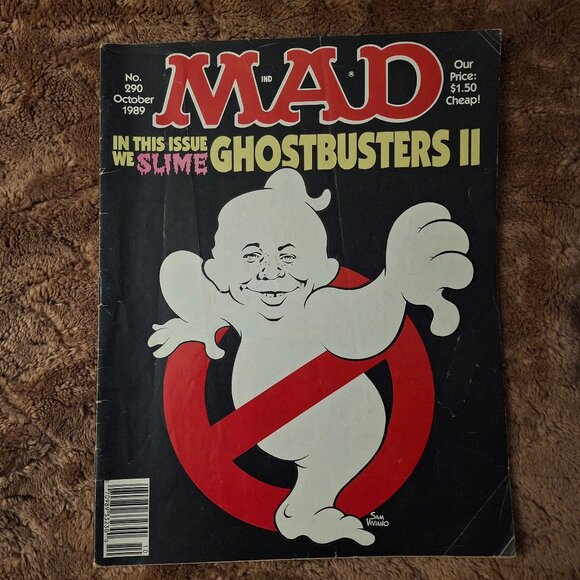 7 Mad Magazines From 1988, 1989, 1990, 1991, 1993 - Picture 4 of 16